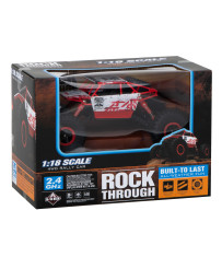 RC auto Rock Crawler HB 2.4GHz 1:18 punane