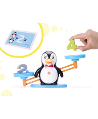 Izglītojošs līdzsvars, mācoties skaitīt pingvīnus liels