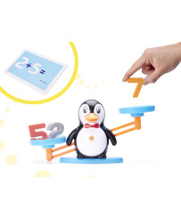 Izglītojošs līdzsvars, mācoties skaitīt pingvīnus liels
