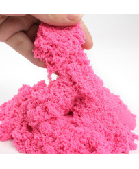 Kineetiline liiv 1kg kotis roosa