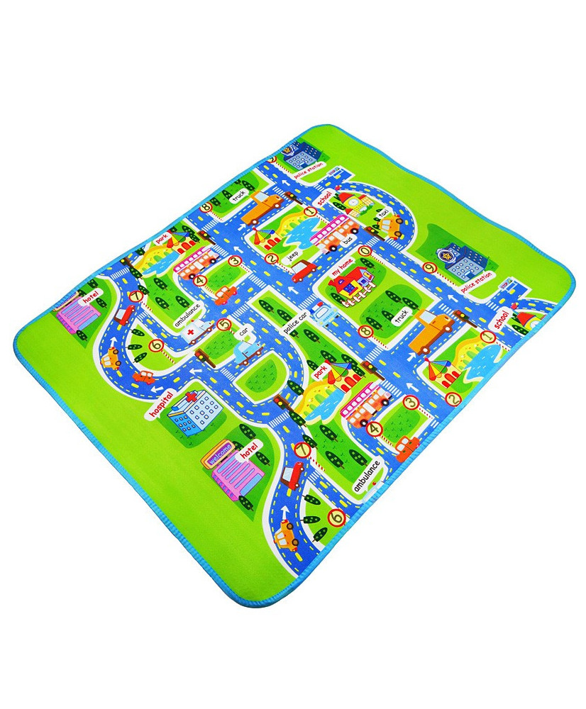 Educational foam mat for children street 160x130cm