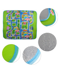 Educational foam mat for children street 160x130cm