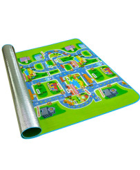 Educational foam mat for children street 160x130cm
