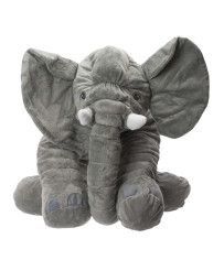 Plush mascot elephant gray...