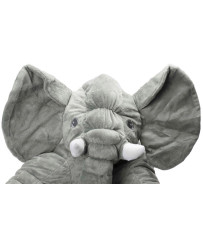 Plush mascot elephant gray large 60cm