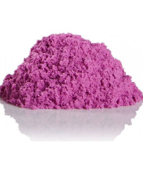 Kinētiskās smiltis 1kg maisiņā violeta krāsā