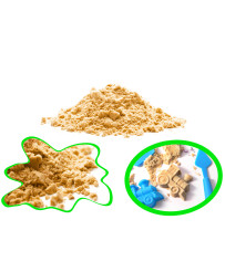 Kinetic sand 1kg in pouch natural beige