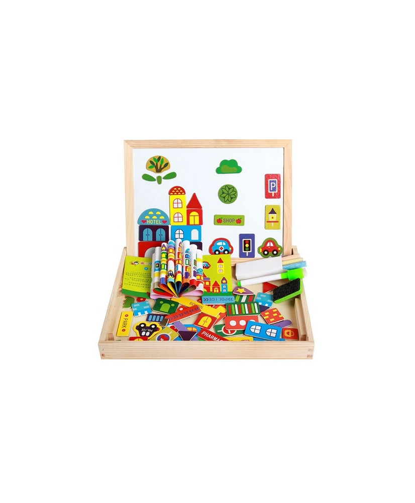 Magnetic multifunctional board large pattern B