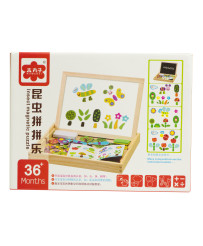 Magnetic multifunctional board large pattern D