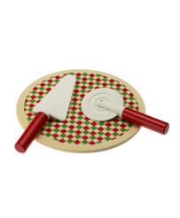 Pizza wooden play set with accessories