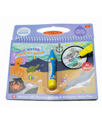Water book with marker -...