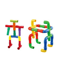 Educational Blocks - Water pipes with accessories 170el