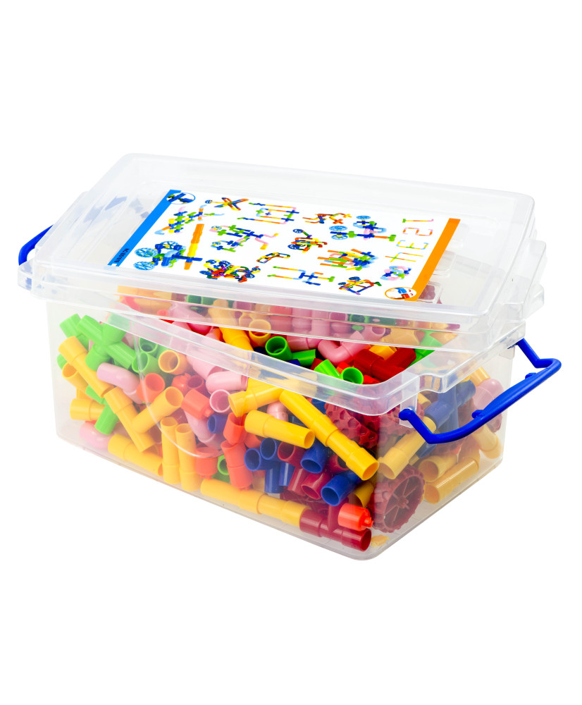 Educational Blocks - Water pipes with accessories 340el