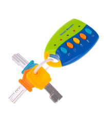 Car keys with remote control interactive toy