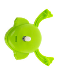 Screw-on floating frog bath toy