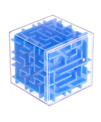 3D cube puzzle maze arcade game