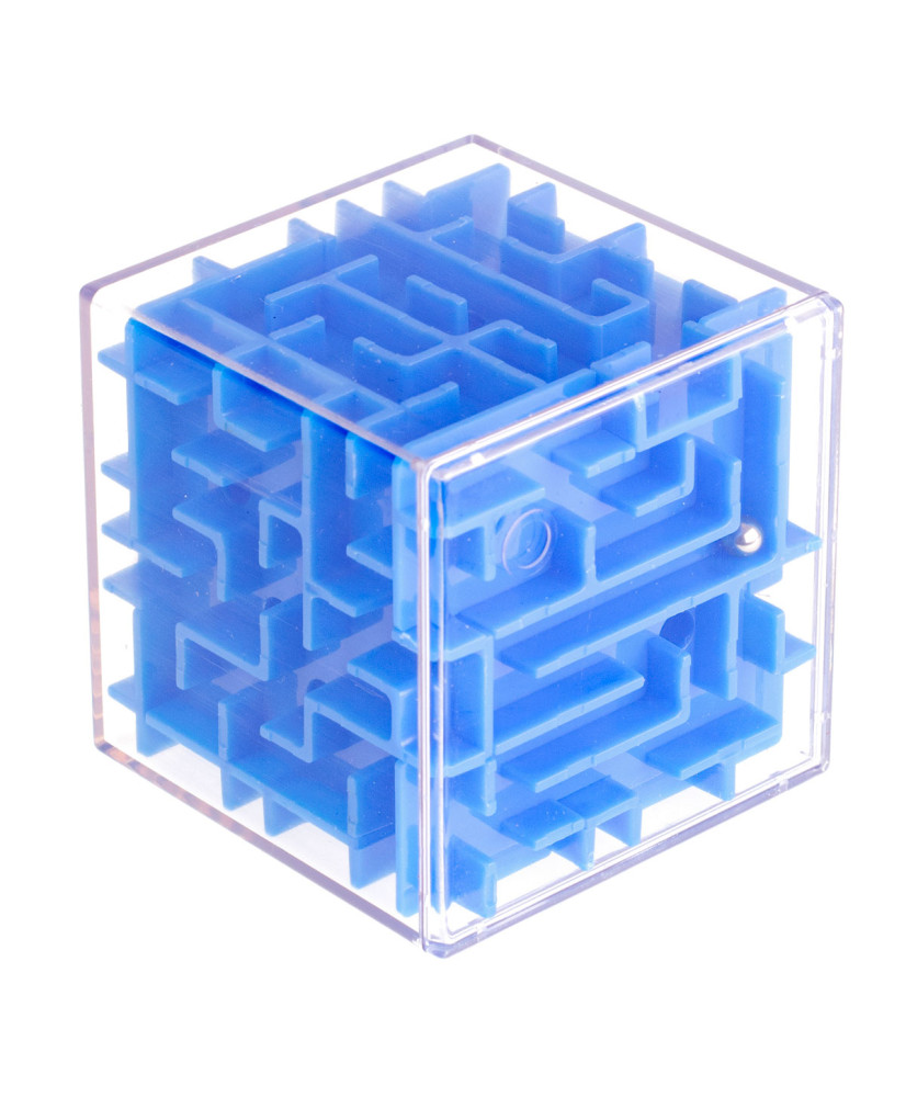 3D cube puzzle maze arcade game