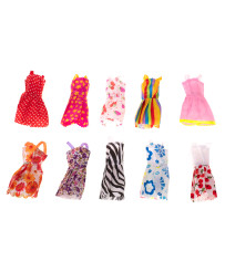 Doll clothes + accessories set 85 el.