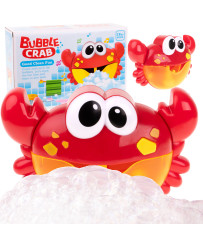 Burbuļu ģenerators putu vannas rotaļlieta krabis