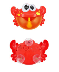 Burbuļu ģenerators putu vannas rotaļlieta krabis