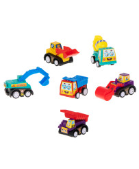 Car with drive construction machinery 6pcs