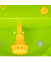 Burbuļu ģenerators putu vannas rotaļlieta vardīte