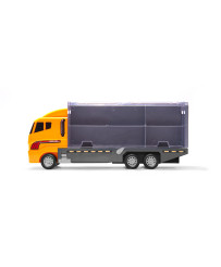 Transportera kravas automašīna TIR palaidējs + metāla automašīnas celtniecības mašīnas