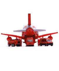Transporter plane + 3 cars fire department