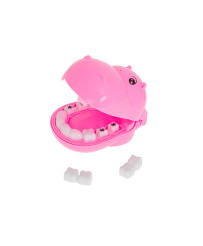 Zobārsta medicīnas komplekts hippo rozā
