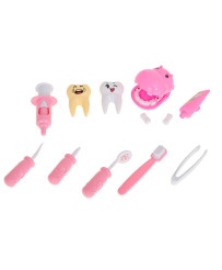 Dentist medical kit hippo pink