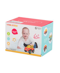 Car car teether rattle with balls