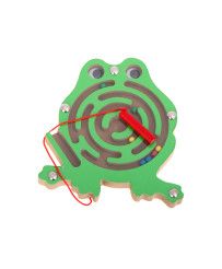 Magnetic maze balls frog