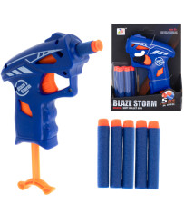 Blaze Storm automātiskā putu šautriņu pistole + 5 šautriņas