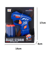 Blaze Storm automaatne vahtpüstol + 5 noolestikku