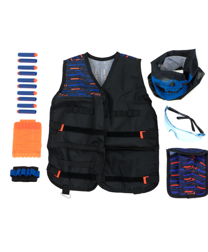 Tactical vest for Nerf 2 launcher accessories + equipment