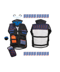 Tactical vest for Nerf 2 launcher accessories + equipment