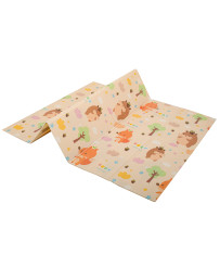 Educational folding foam mat double-sided hedgehog/ bear 150x195cm