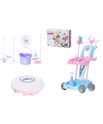 Cart cleaning set + robot vacuum cleaner