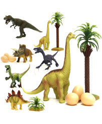 Dinosaurs figures set 14el.