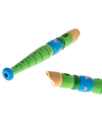 Puidust flööt värviline kooliinstrument
