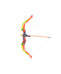 Bow with arrows and target shooting set