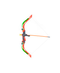 Bow with arrows and target shooting set