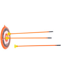 Bow with arrows and target shooting set