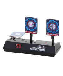 Electronic target shooting target digital box