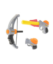 Softball gun + crossbow + balls set of 2 pcs