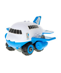 Transporter plane police + 4 cars + accessories