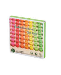 Educational set multiplication table to 100 round