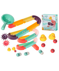Bath toy slide waterway + accessories