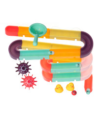 Bath toy slide waterway + accessories