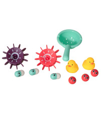 Bath toy slide waterway + accessories